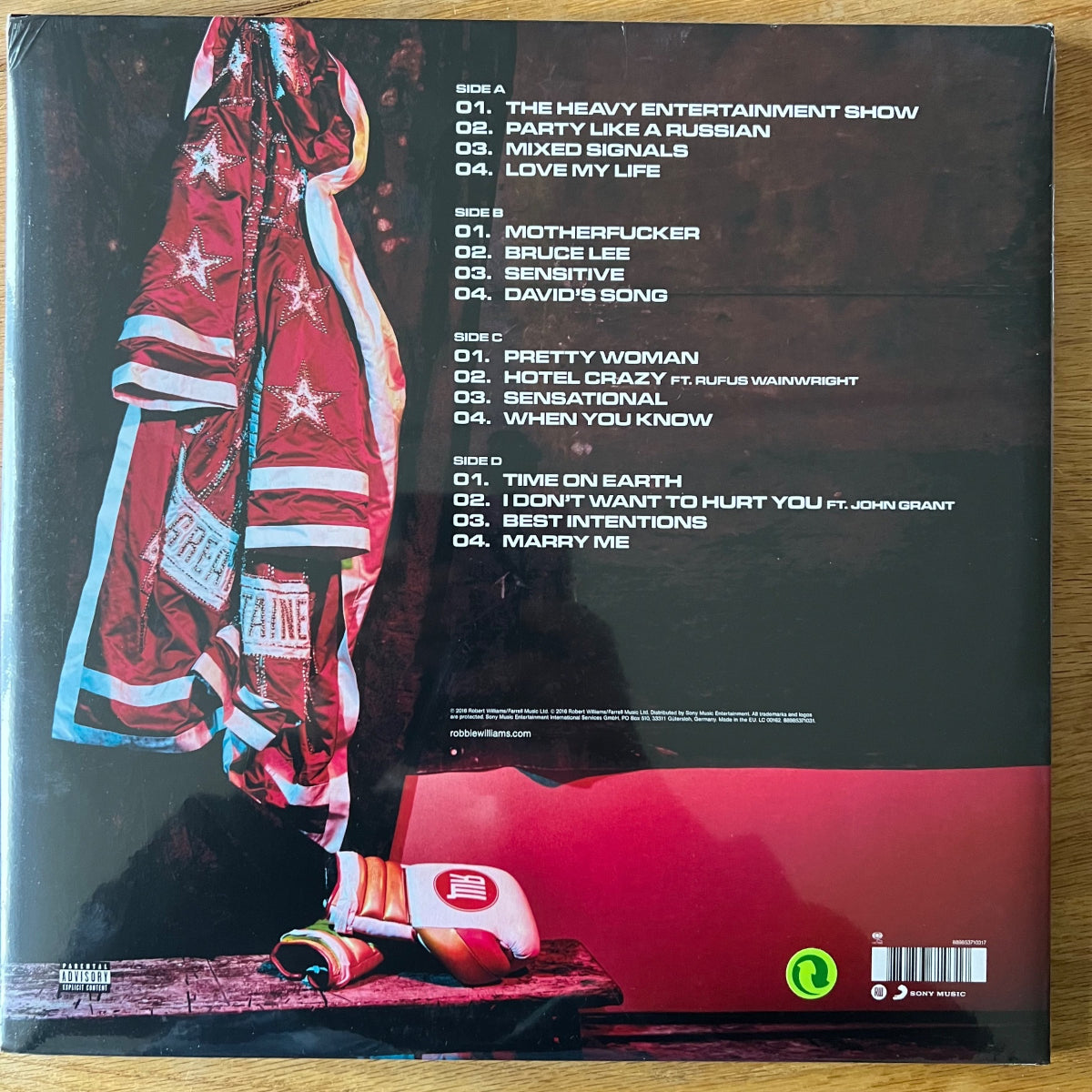 Robbie Williams - The Heavy Entertainment Show / 2 LP - 1st D-Press. 2016 - (Mint & Sealed)