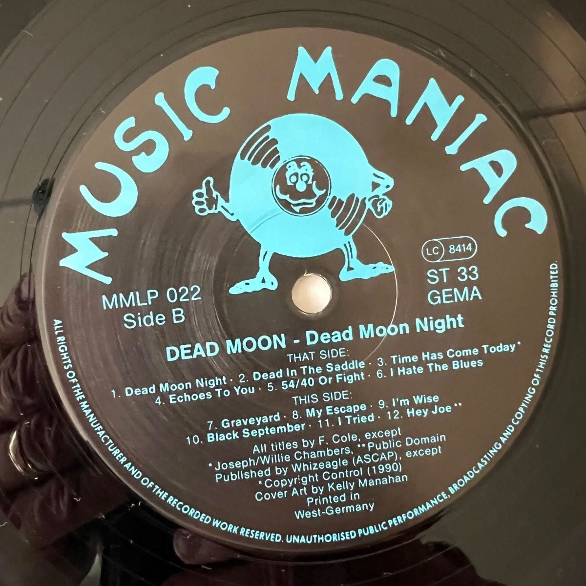 Dead Moon - Dead Moon Night / 1. D-Press. 1980 - (M-/M-)