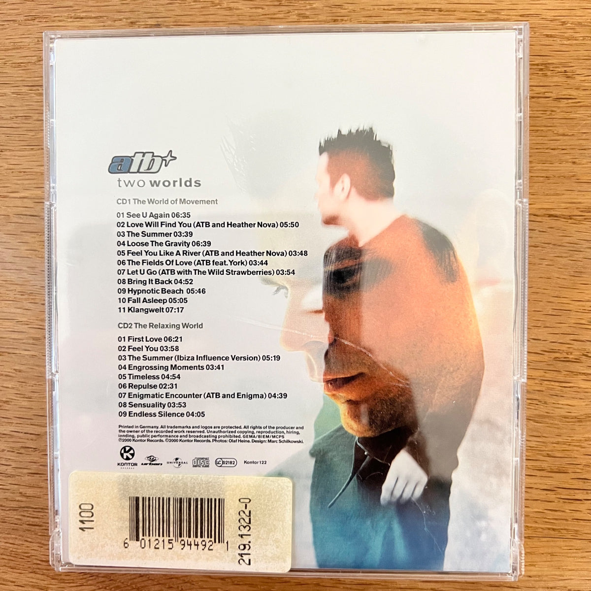 ATB - Two Worlds / CD - 1. D-Press. 2000 - (M-/M-)