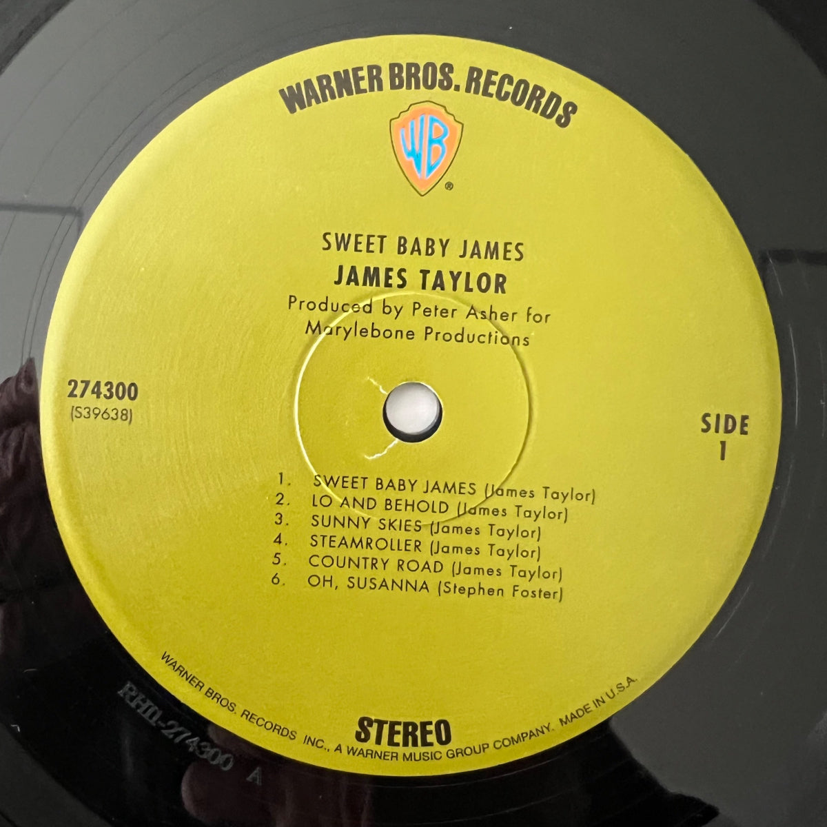 James Taylor - Sweet Baby James / US 2008 - Audiophile Press. - (Mint)