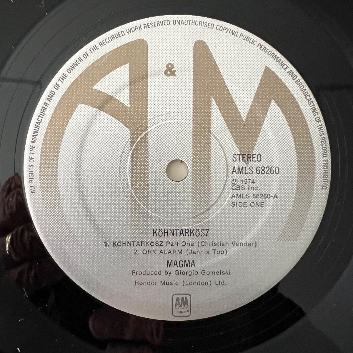 Magma - Köhntarkösz / 1st UK Press. 1974 - (M-/M-)