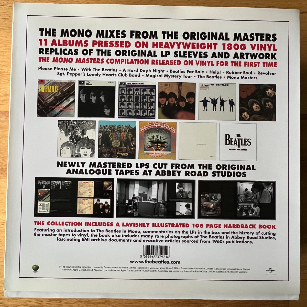 Beatles - Coffret The Beatles In Mono / LP - UE 2014 - (Mint / Mint)