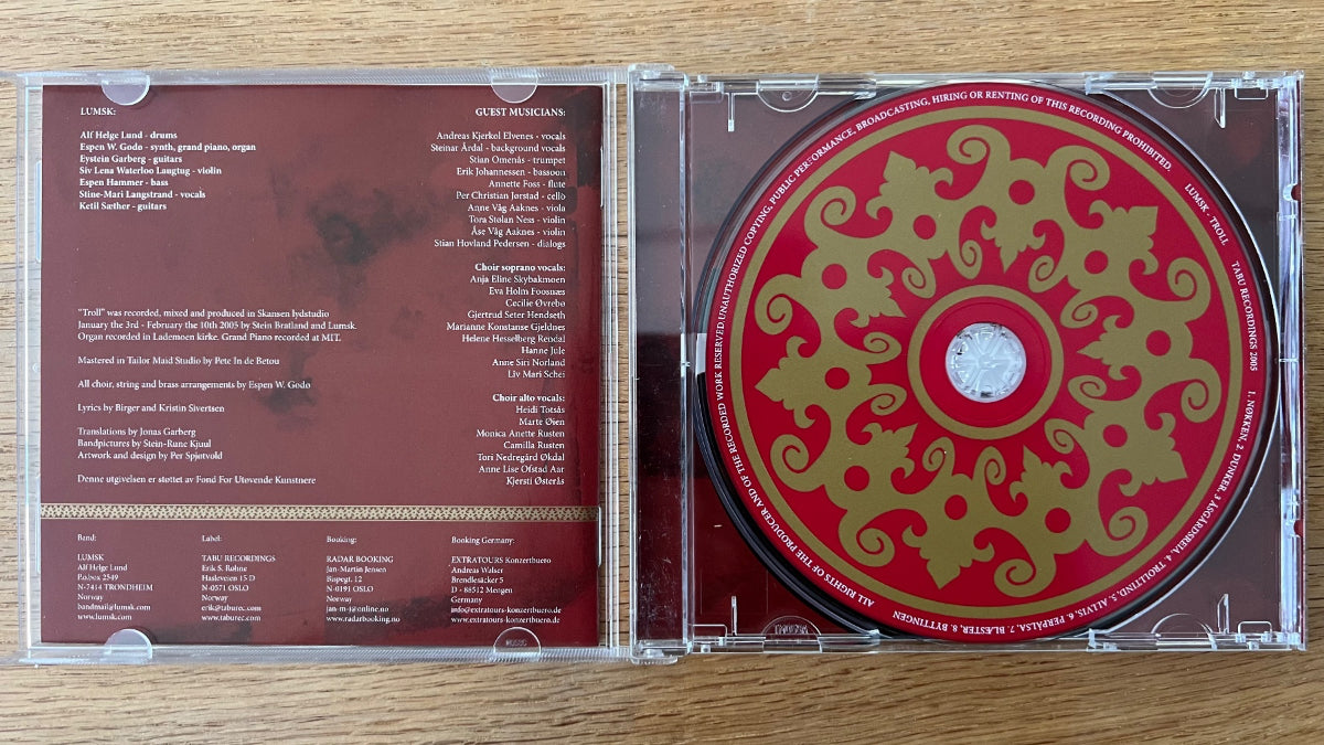 Lumsk - Troll / CD - 1. Norway Press. 2005 - (M-/M-)