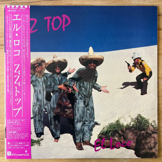 ZZ Top - El Loco / 1. Japan-Press. 1981 - (M-/M-)