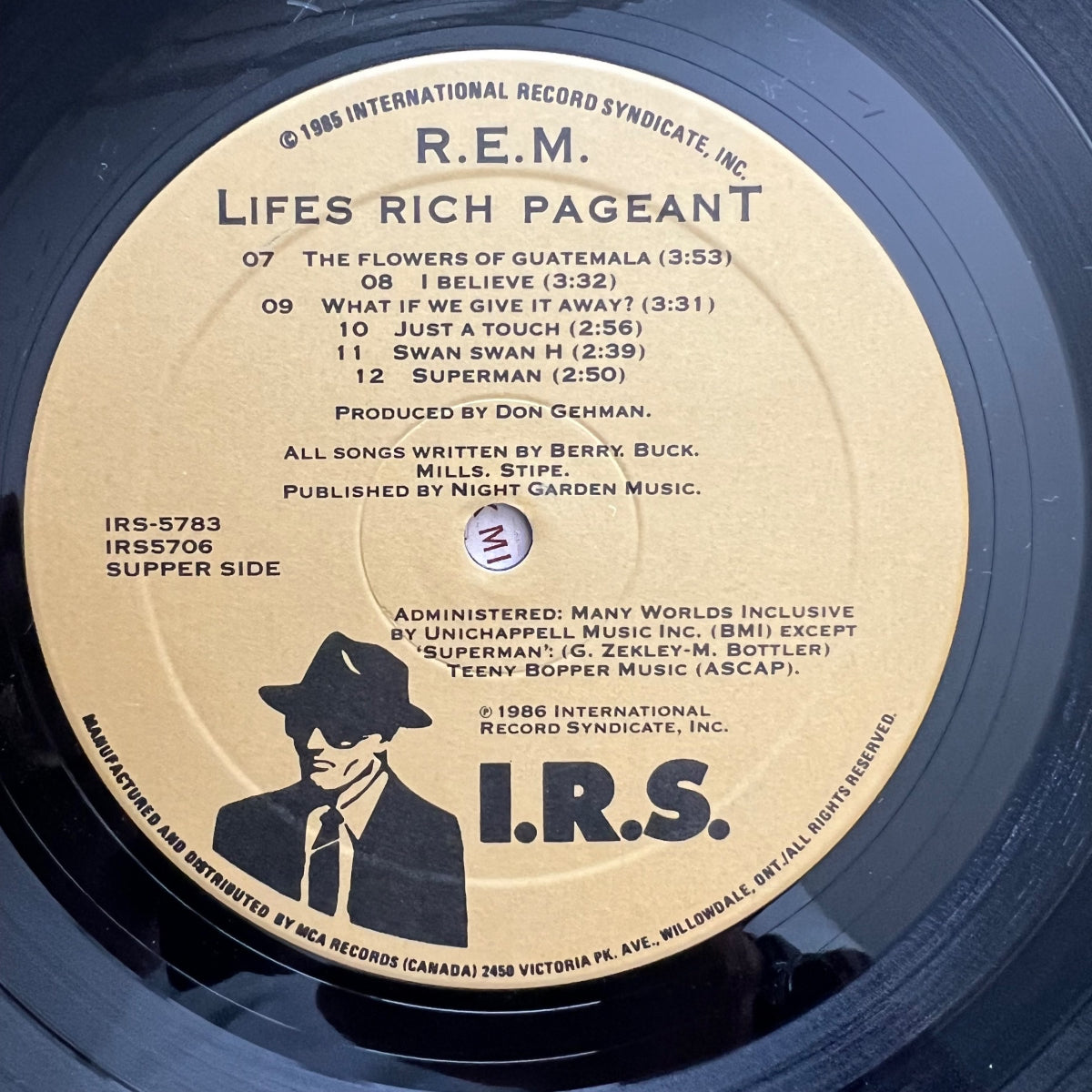 R.E.M. - Lifes Rich Pageant / 1. Kanada-Press. 1986 - (M-/M-)