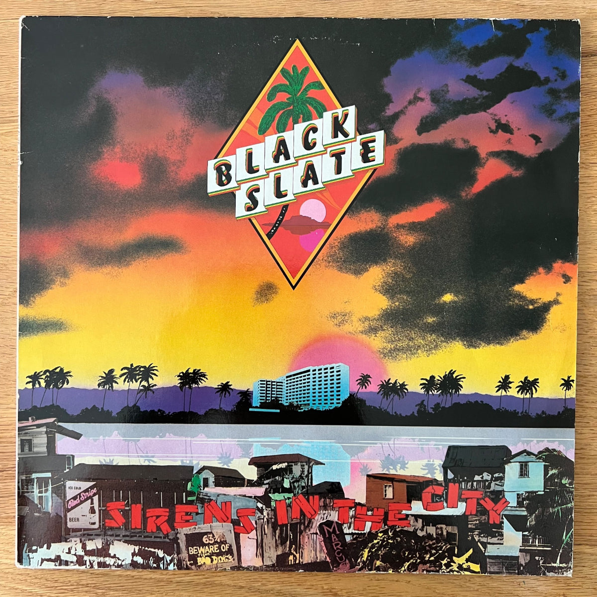 Black Slate - Sirens In The City / 1. D-Press. 1981 - (M-/VG+)