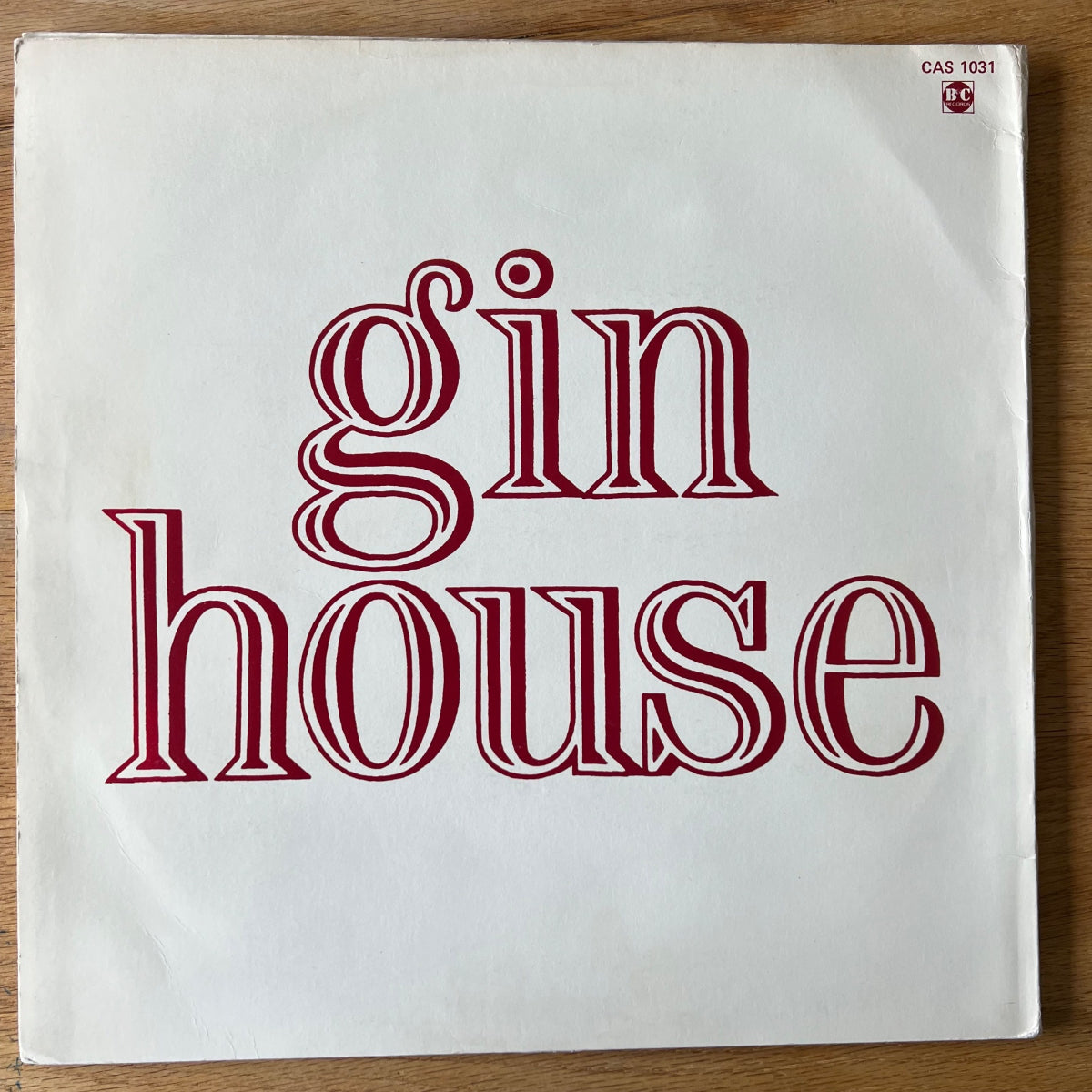 Ginhouse - Same / 1st UK Press. 1971 - (M-/VG+)