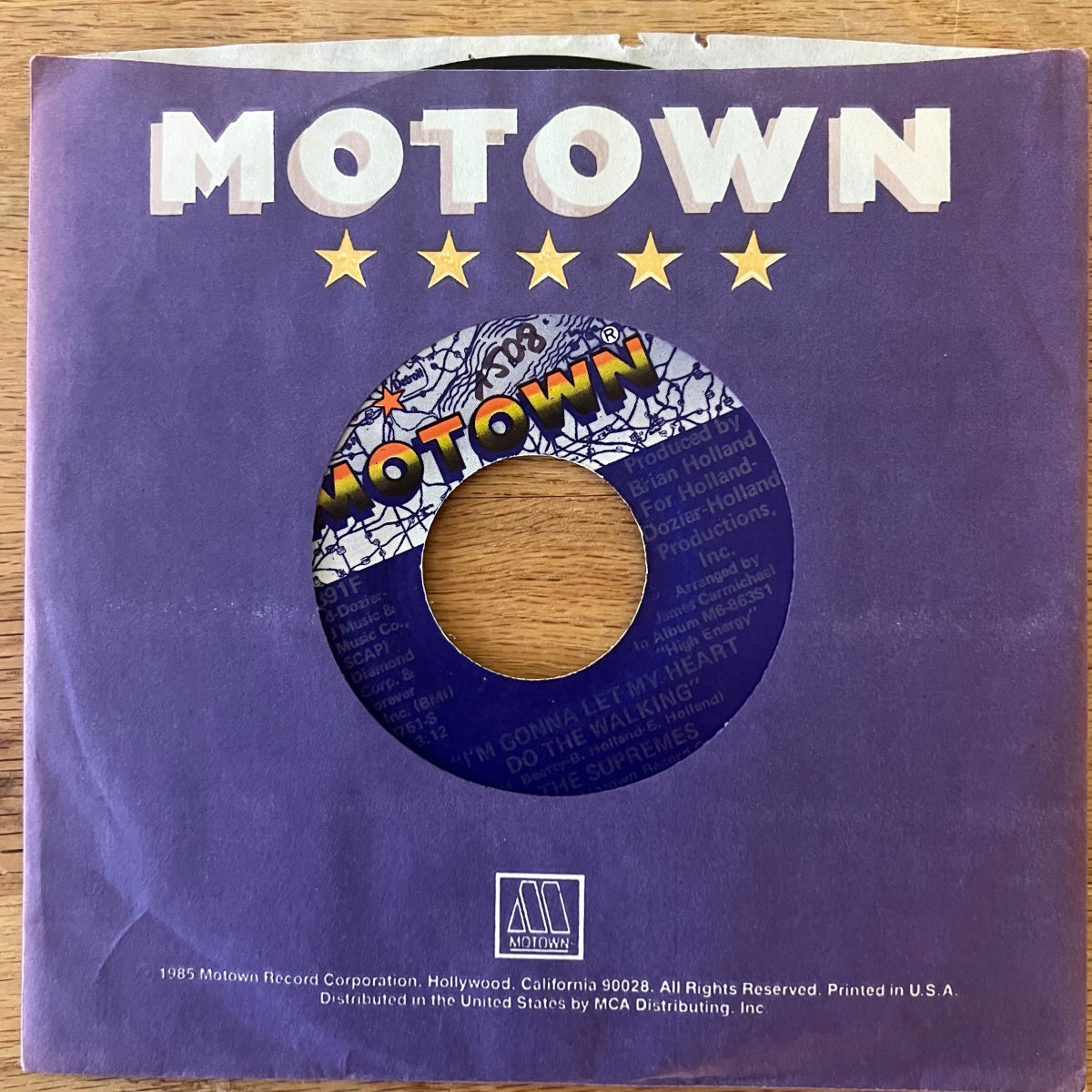Supremes - I'm Gonna Let My Heart Do The Walking / 1. US-Press 1976 - (M-/M-)