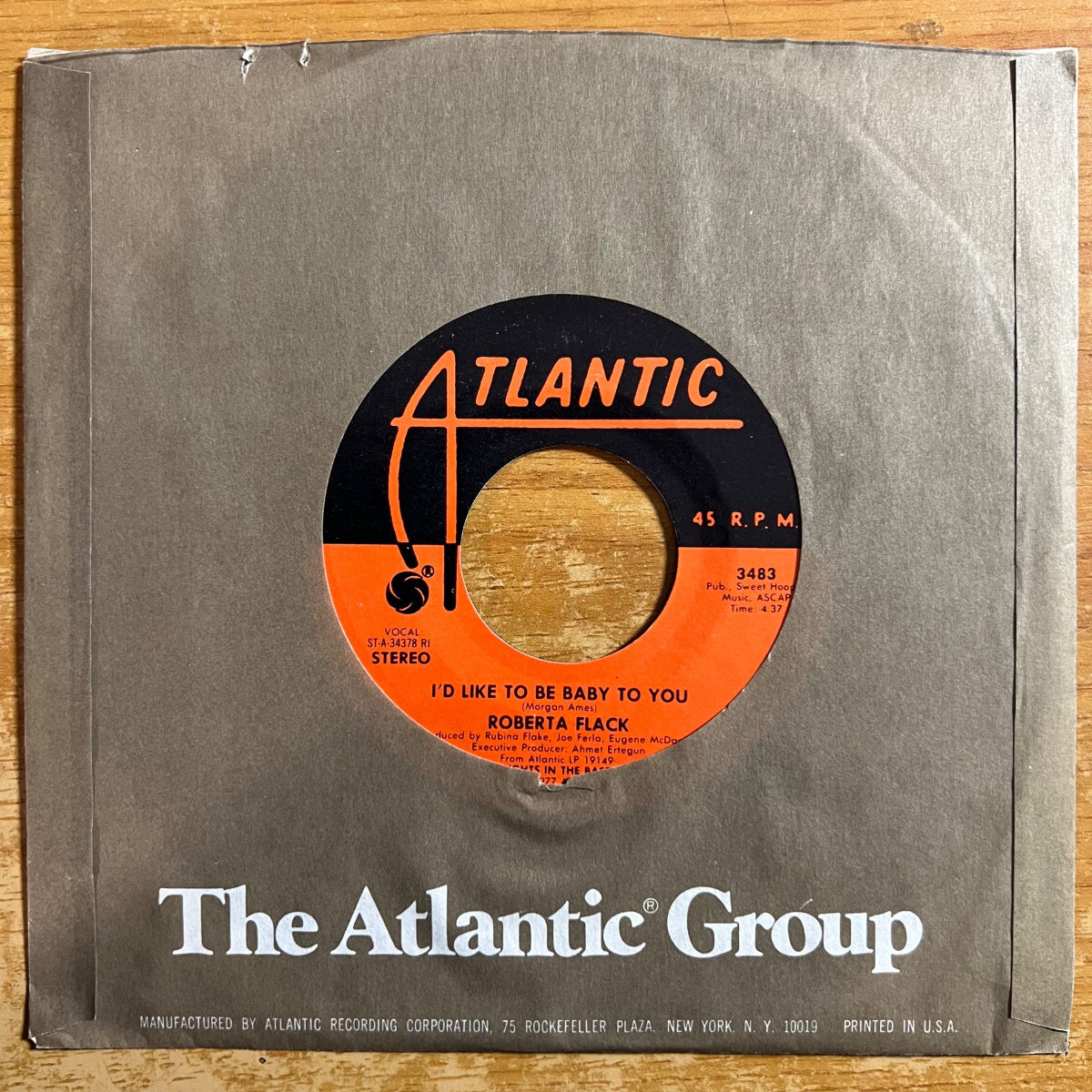 Roberta Flack - If Ever I See You Again / 1. Pressage américain. 1978 - (M-/VG+)