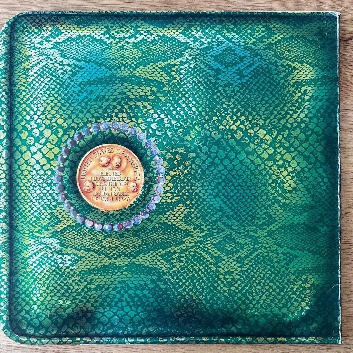 Alice Cooper - Billion Dollar Babies / 1. D-Press. 1973 incl. $ Note (VG+/VG+)