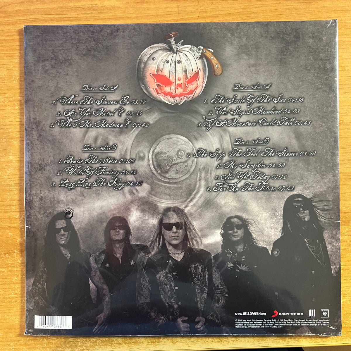 Helloween - 7 Sinners / 2 LP - 1st EU Press. 2010 - (Mint & Sealed)