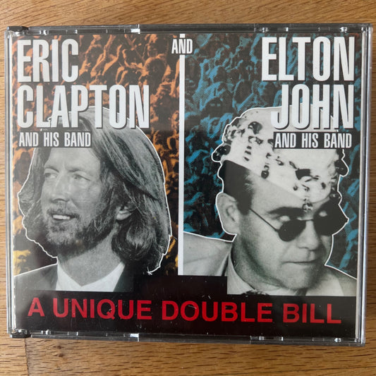 Eric Clapton, Elton John - A Unique Double Bill / 2 CD - Italy-Press. 1992 - (M-/M-)