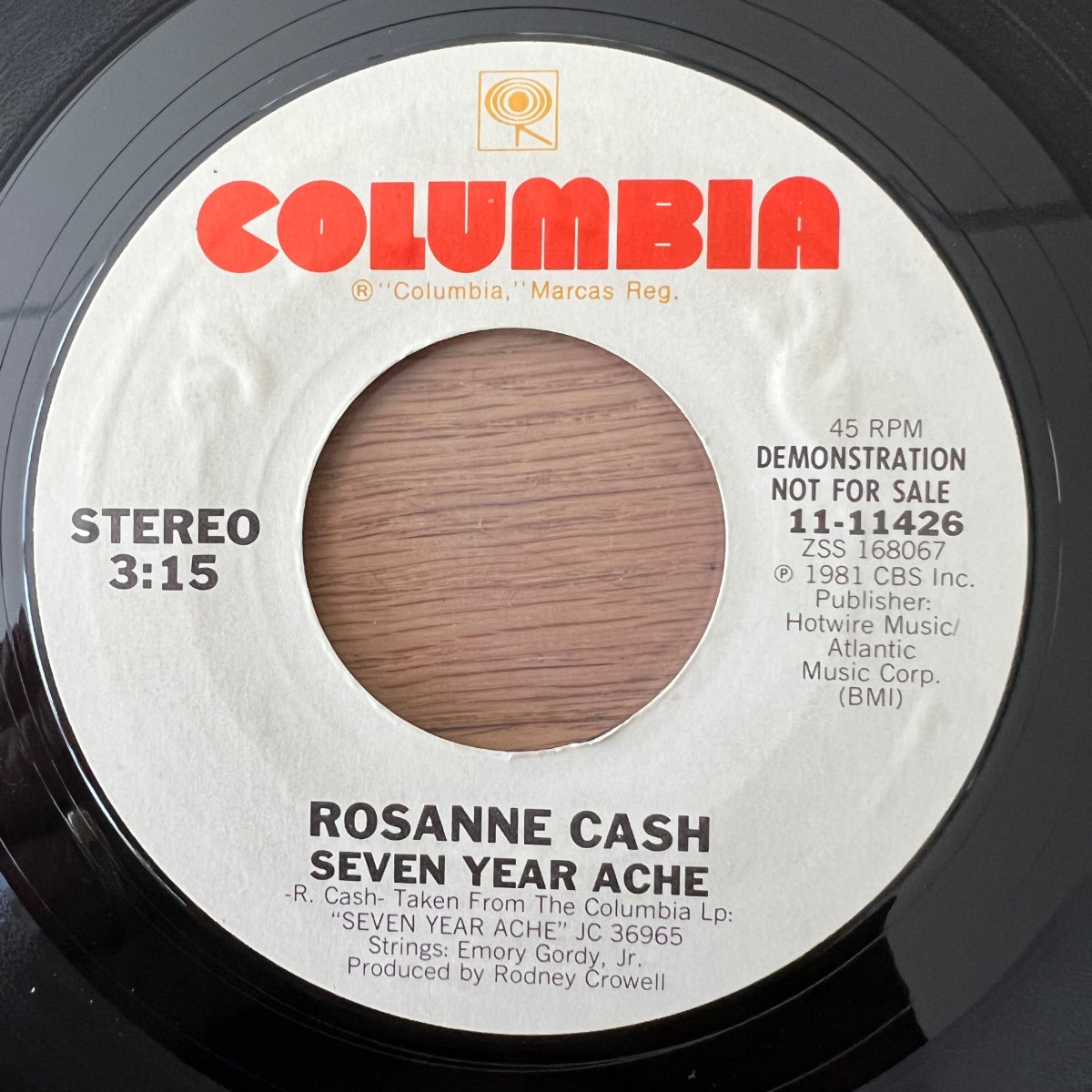 Rosanne Cash - Seven Year Ache / US-Promo 1981 - (VG++/Neutral)