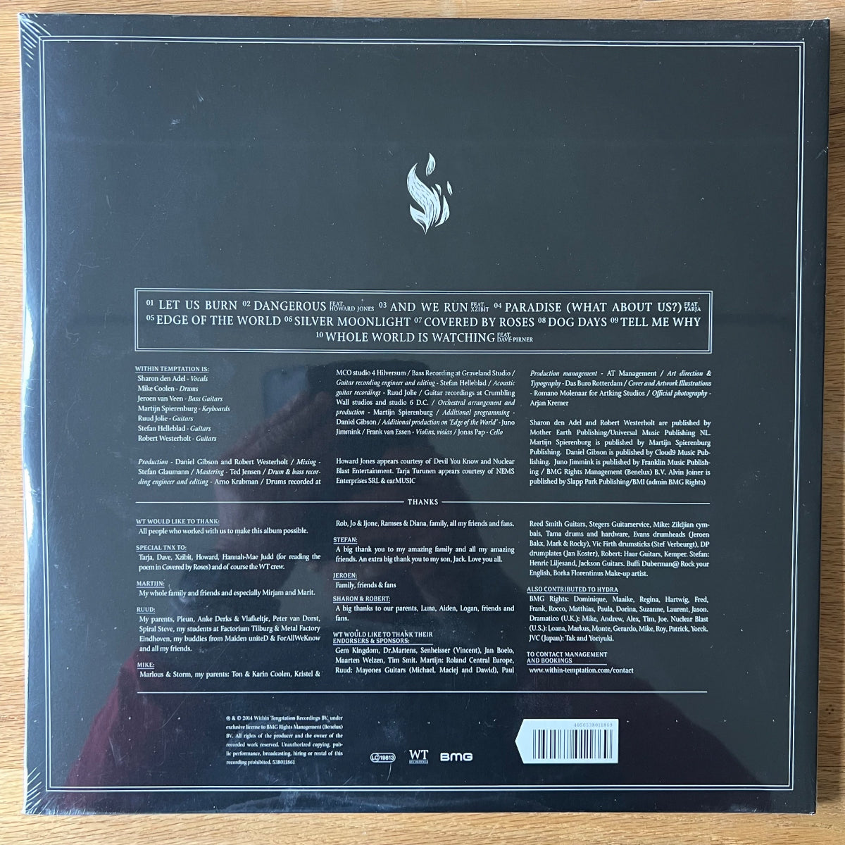 Within Temptation - Hydra / 2 LP - 1. EU-Press. 2014 - (Mint & Sealed)