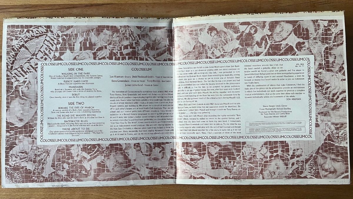Colosseum - Those Who Are About To Die.. / 1. UK Press. 1969 - (VG++/M-)