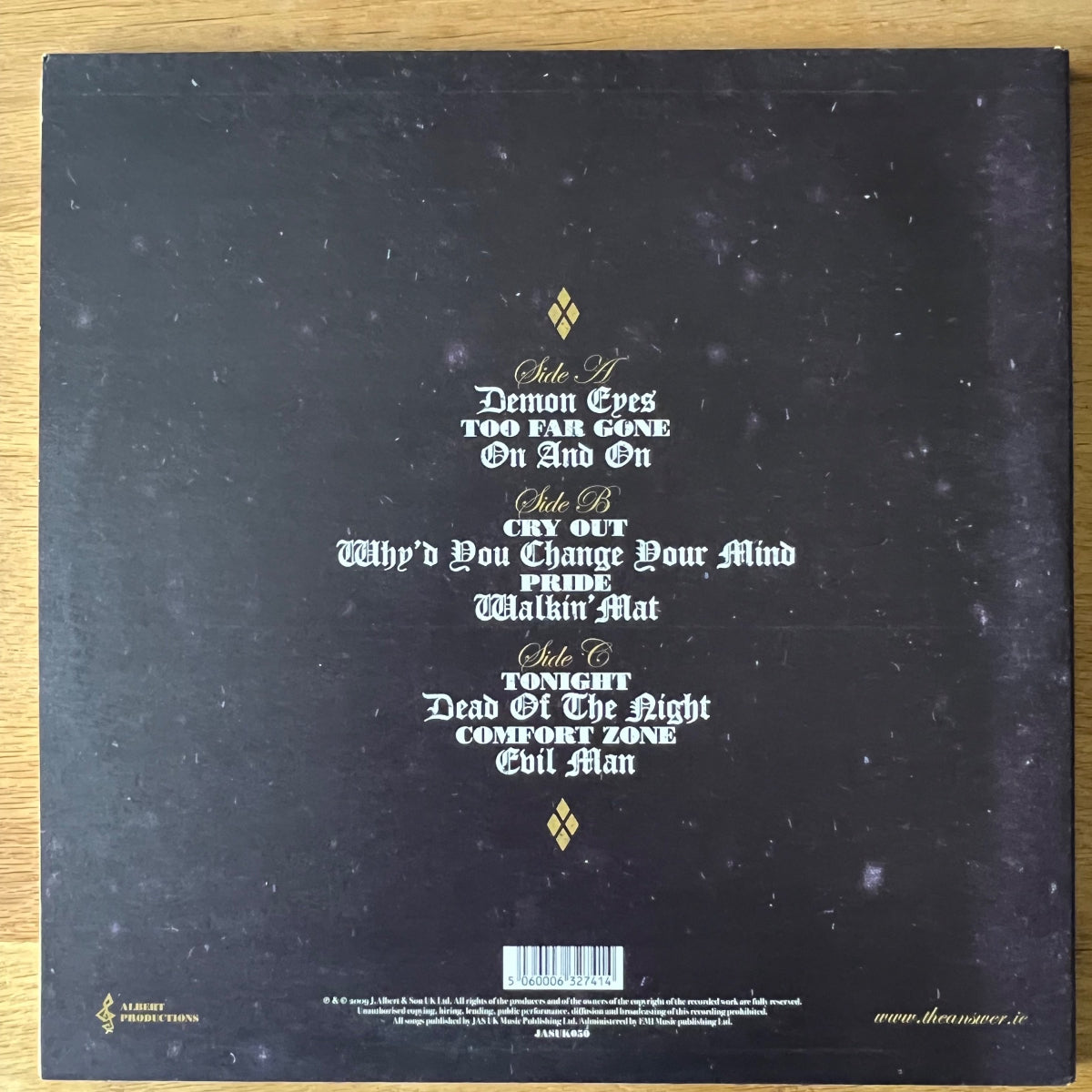 Answer - Everyday Demons / 2 LP - 1. D-Press. 2009 - 180gr. Vinyl - (Mint/Mint)