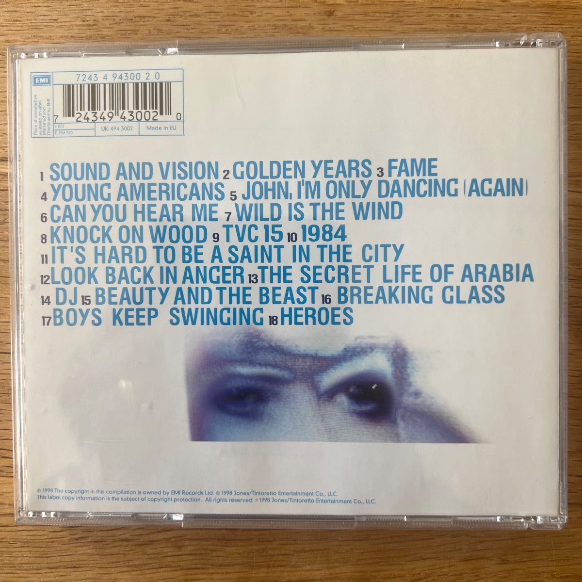 David Bowie - The Best Of 1974-1979 / CD - UK RE - (M-/M-)