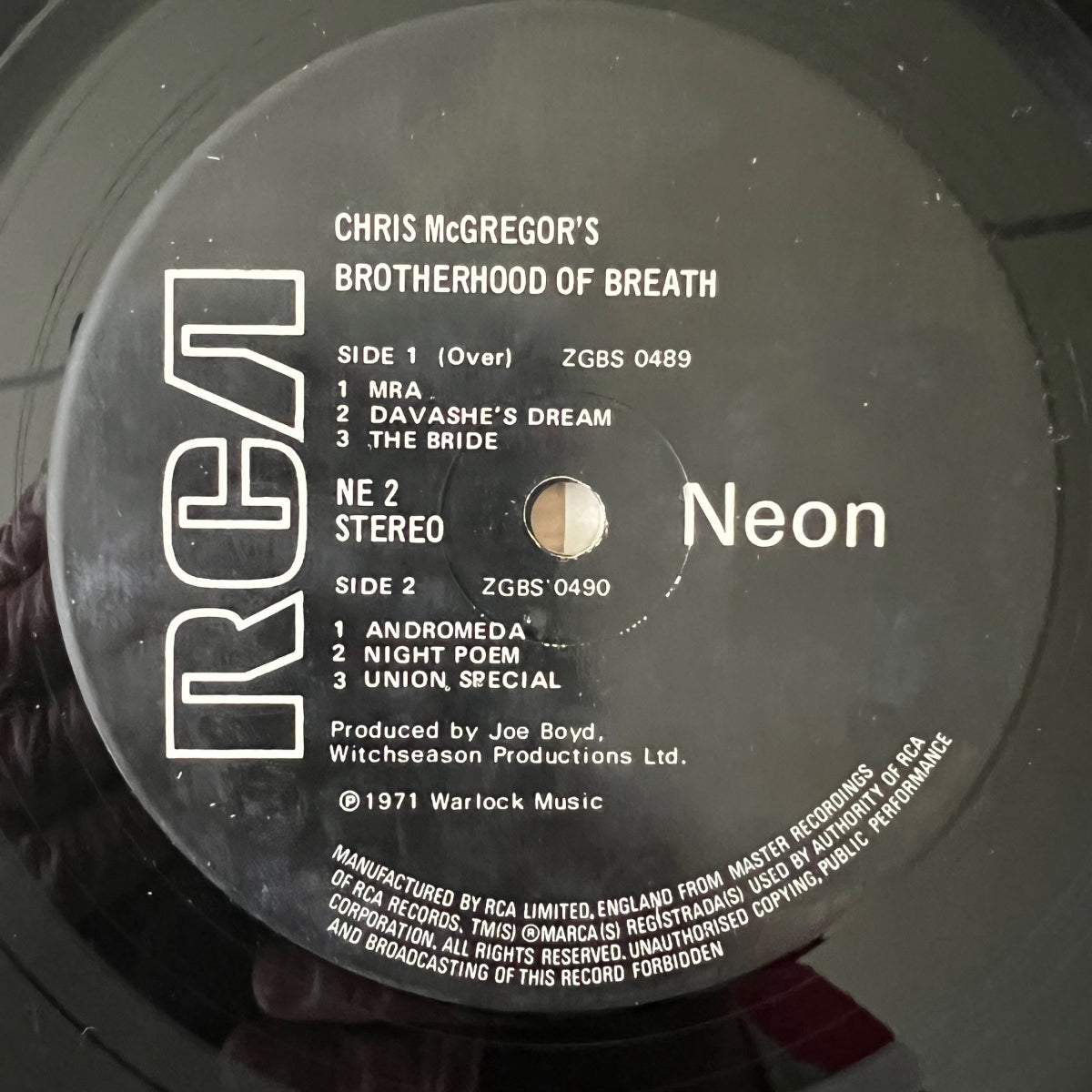 Chris McGregor's Brotherhood Of Breath - Same / 1. UK Press. 1971 - (VG++/VG+)