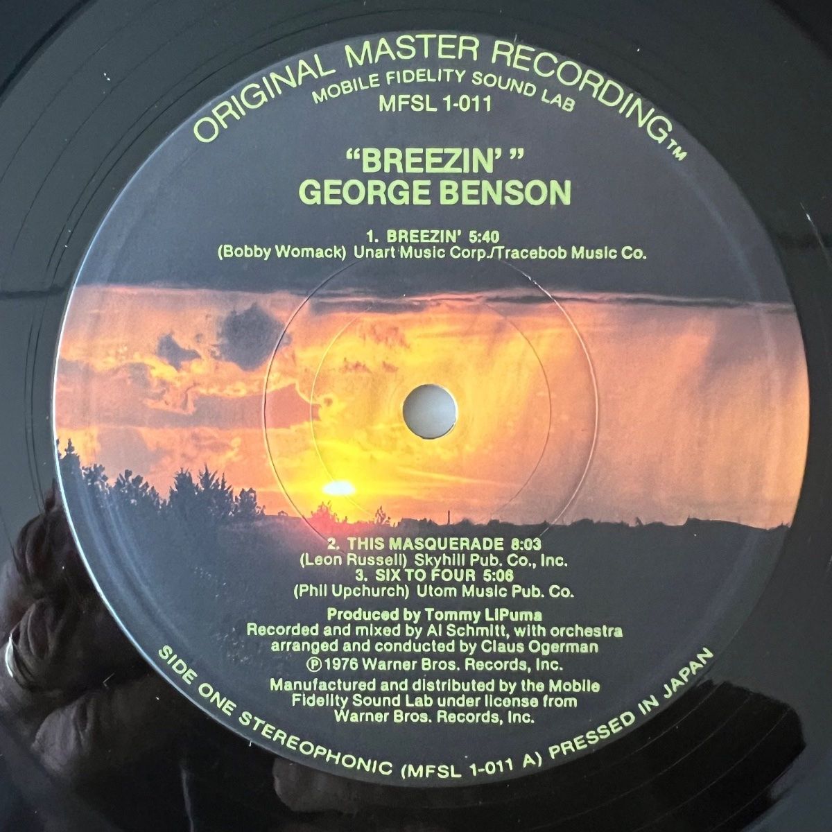 George Benson - Breezin' / Audiophile MFSL 1979 - (M-/VG+)