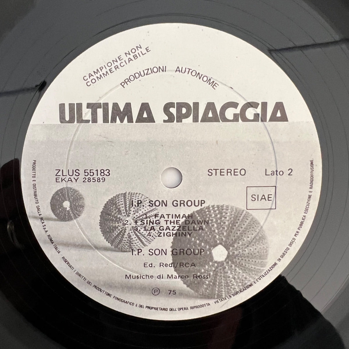 IP Son Group - Same / 1. Italy-Press. 1975 - (M-/VG+)