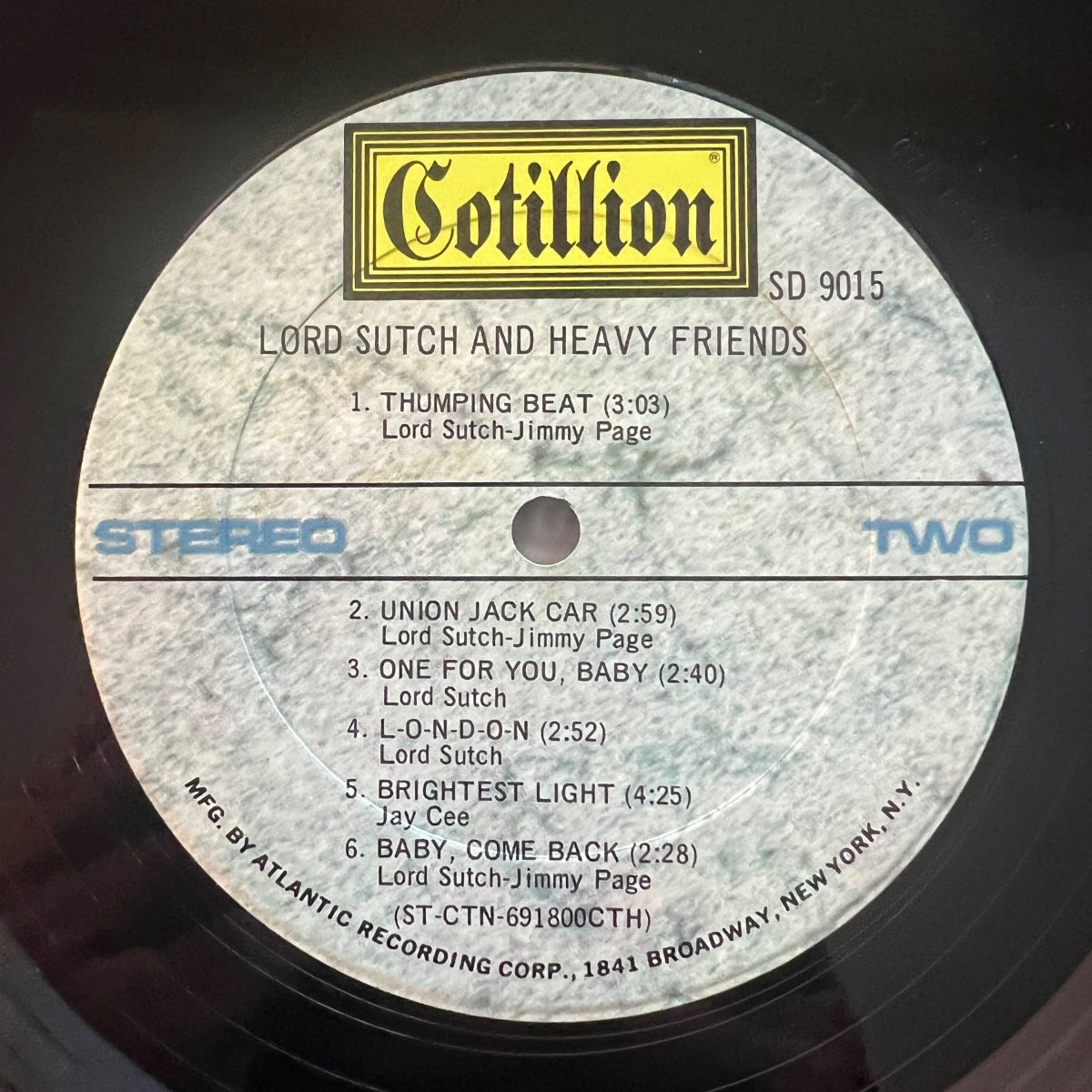 Lord Sutch & Heavy Friends - Same / 1. US-Press. 1970