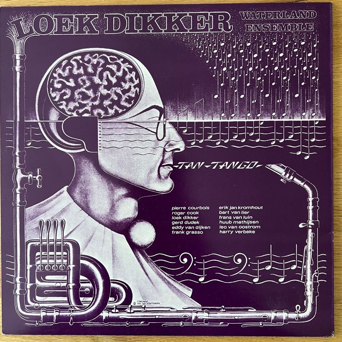Loek Dikker Waterland Ensemble - Tan Tango / 1st NL Press. 1975 - (M-/M-)