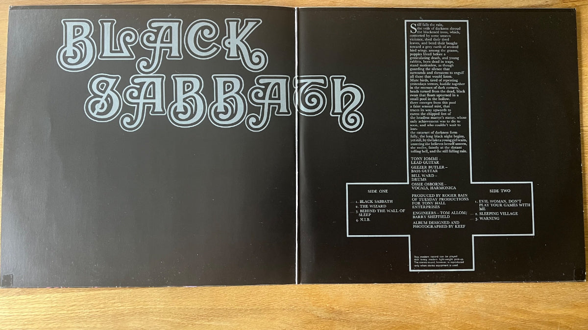 Black Sabbath - Idem / 1. D-Press. 1970 - (M-/M-)