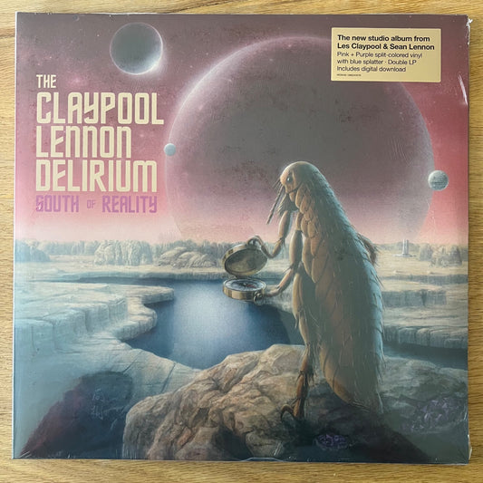 Claypool Lennon Delirium - South Of Reality / 2 LP - 1st US Press. 2019 - Pink & Purple Split Vinyl - (Mint & Sealed)