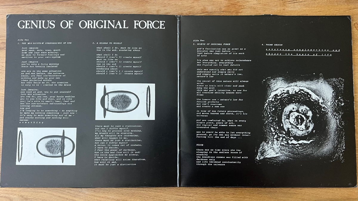 Épiderme - Génie de la force originelle / 1. D-Press. 1977 - (M-/M-)