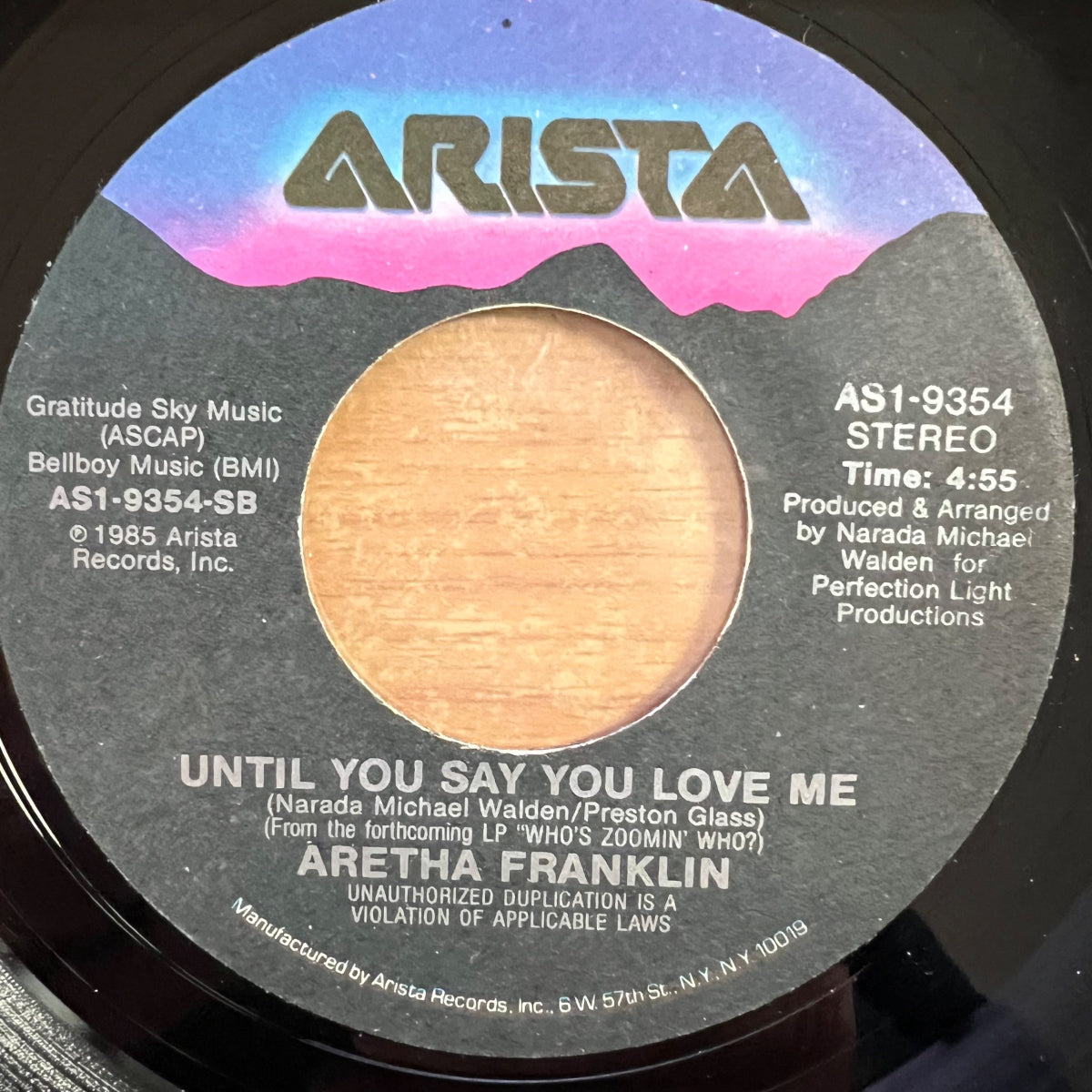 Aretha Franklin - Freeway Of Love / 1. US-Press. 1985 - (M-/M-)