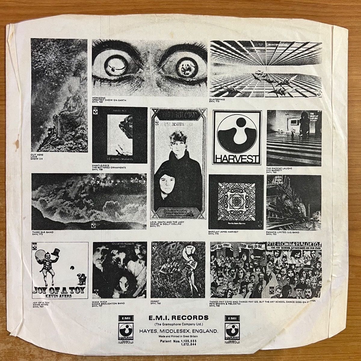 Edgar Broughton Band - Wasa Wasa / 1re édition britannique. 1969 - (M-/M-)