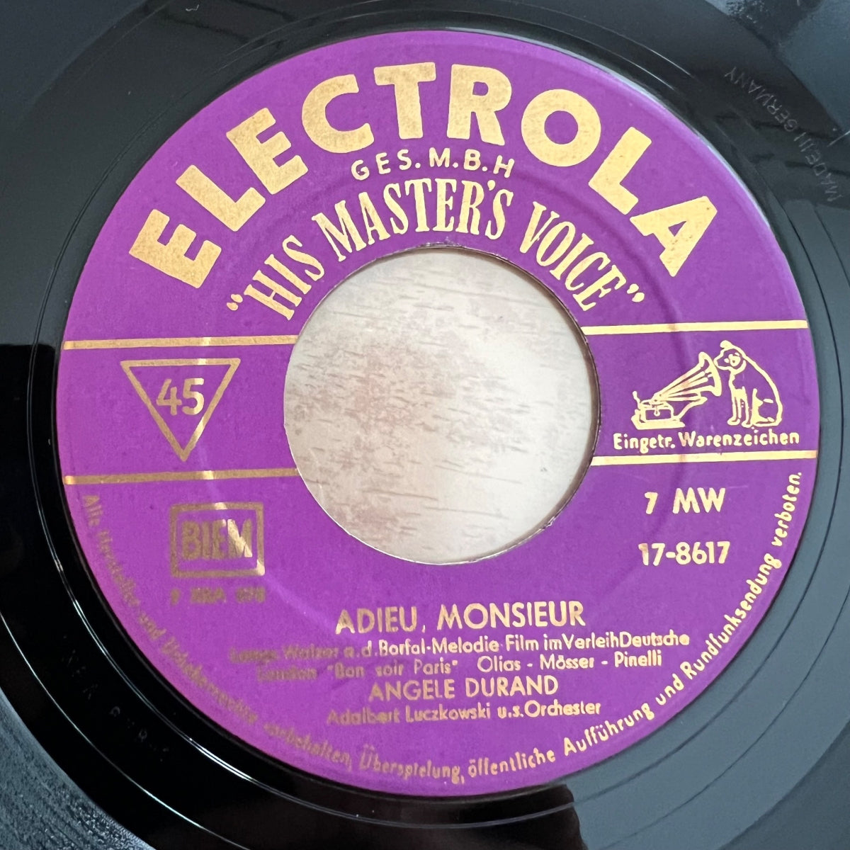 Angèle Durand - So Ist Paris / 1. D-Press. 1956 - (VG+/Neutral)