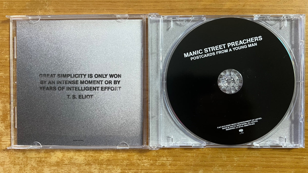 Manic Street Preachers - Postcards From A Youn Man / CD - 1st EU Press. 2010 - (M-/M-)
