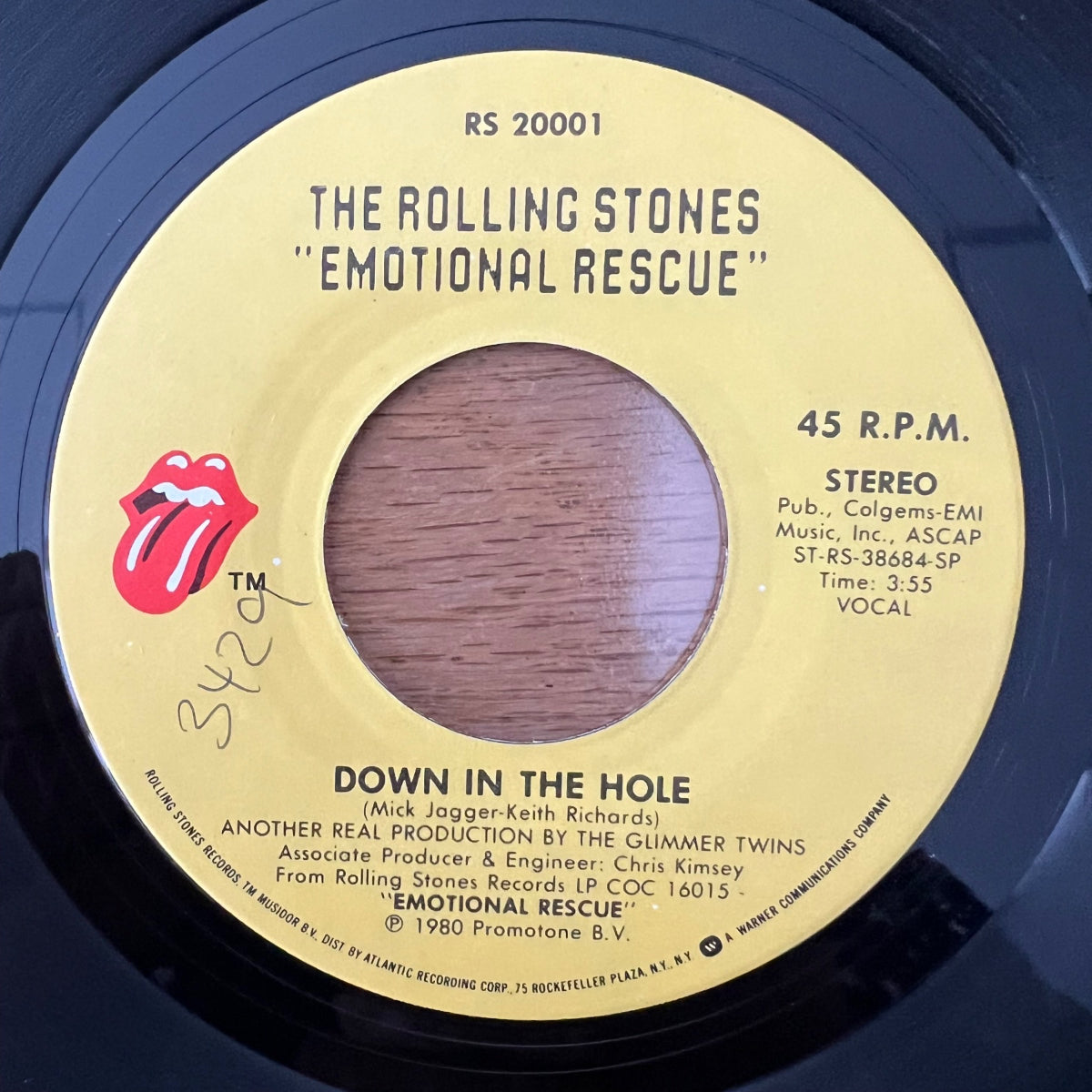 Rolling Stones - Emotional Rescue / 1st US Press. 1980 - (M-/VG++)
