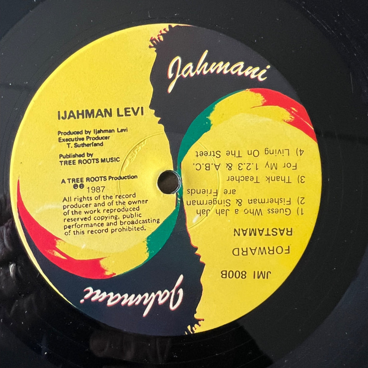 Ijahman - Forward Rastaman / 1. UK-Press. 1987 - (M-/VG++)