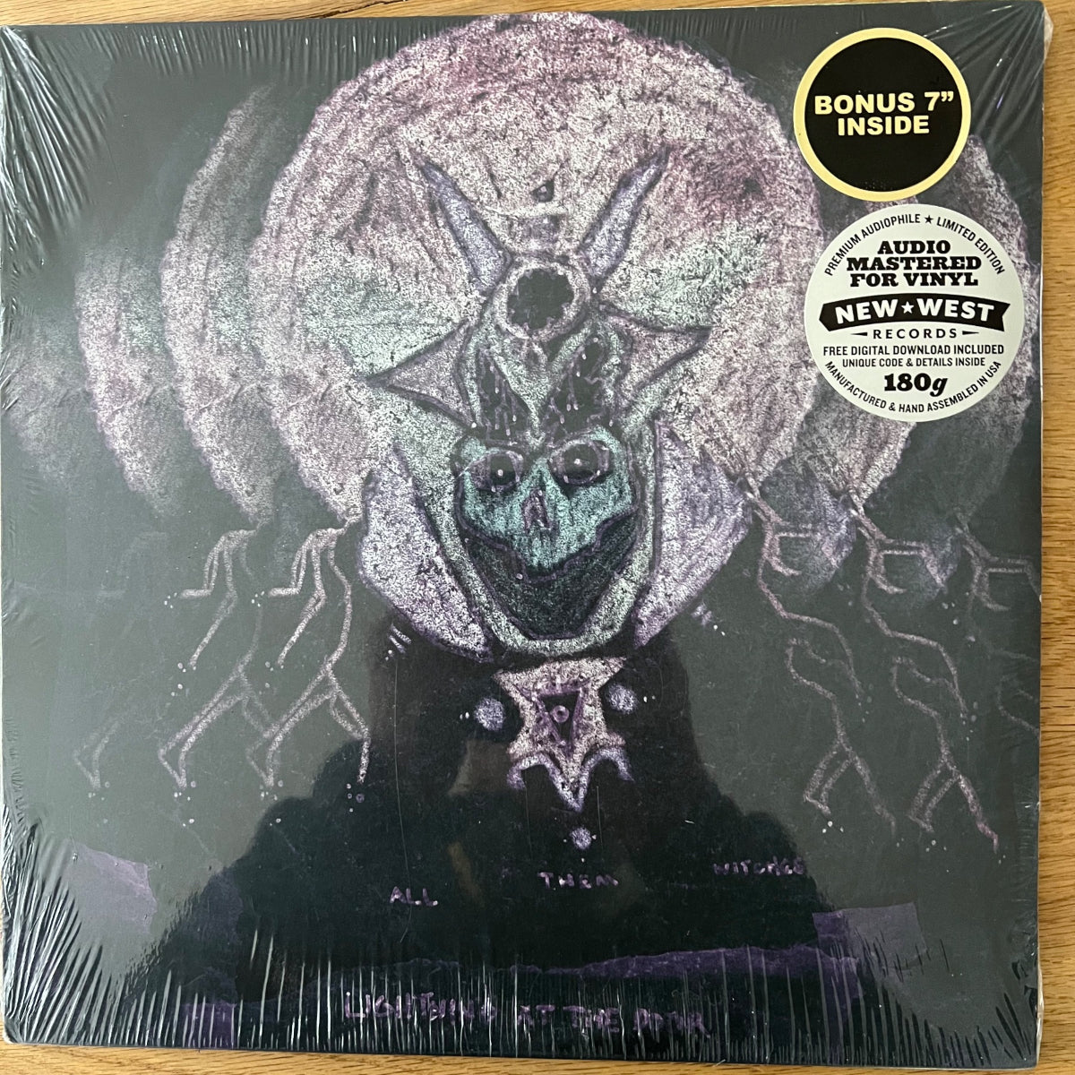 All Them Witches - Lightning At The Door / US Press. 2016 - Audioph. Press. incl. 7" - (Mint/Sealed)