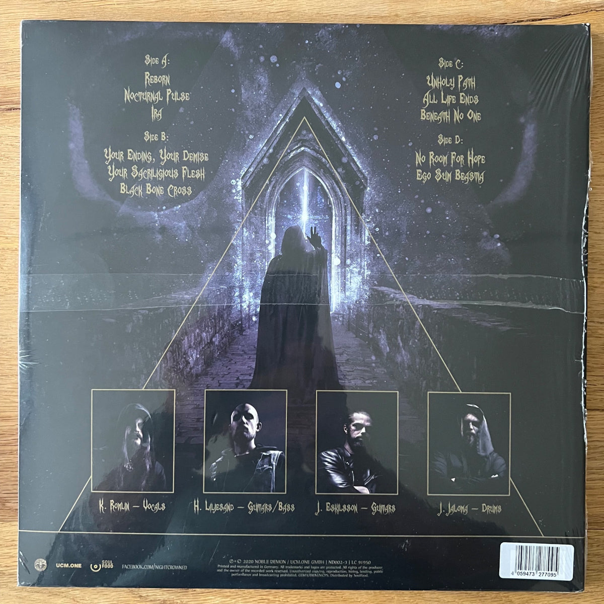 Night Crowned - Impious Viam / 2 LP - 1. D-Press. 2020 - (Mint & Sealed)