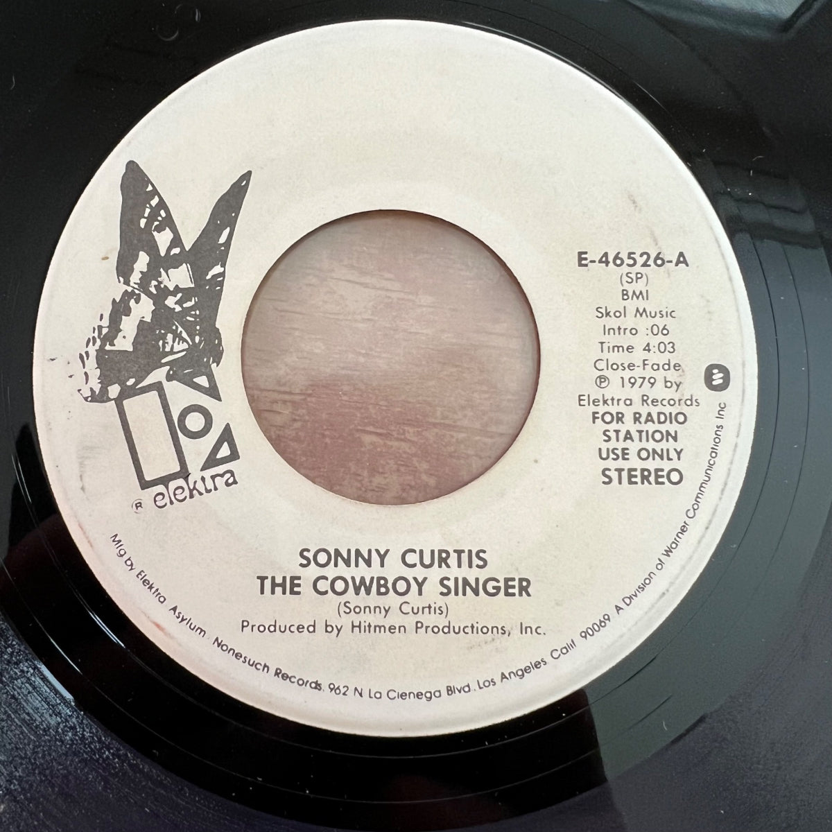 Sonny Curtis - The Cowboy Singer / US-Promo 1979 - (M-/Neutral)