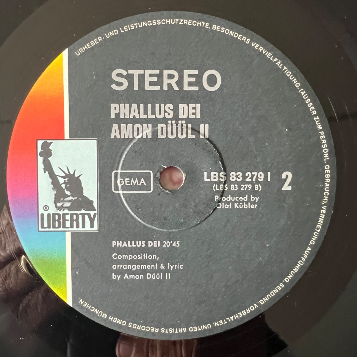 Amon Düül II - Phallus Dei / 1. D-Press. 1969 - (VG+/M-)