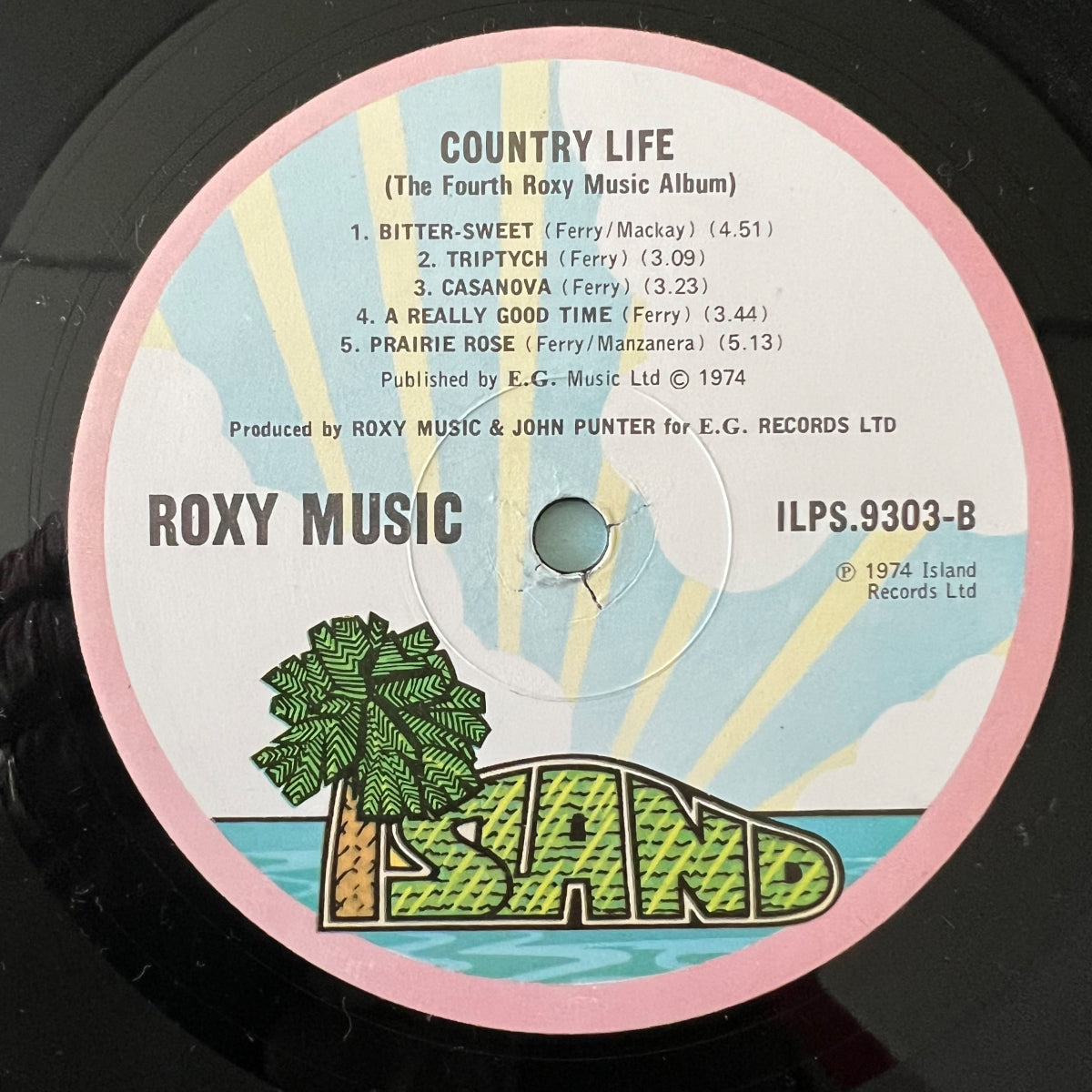 Roxy Music - Country Life / 1st UK Press. 1974 - (M-/M-)