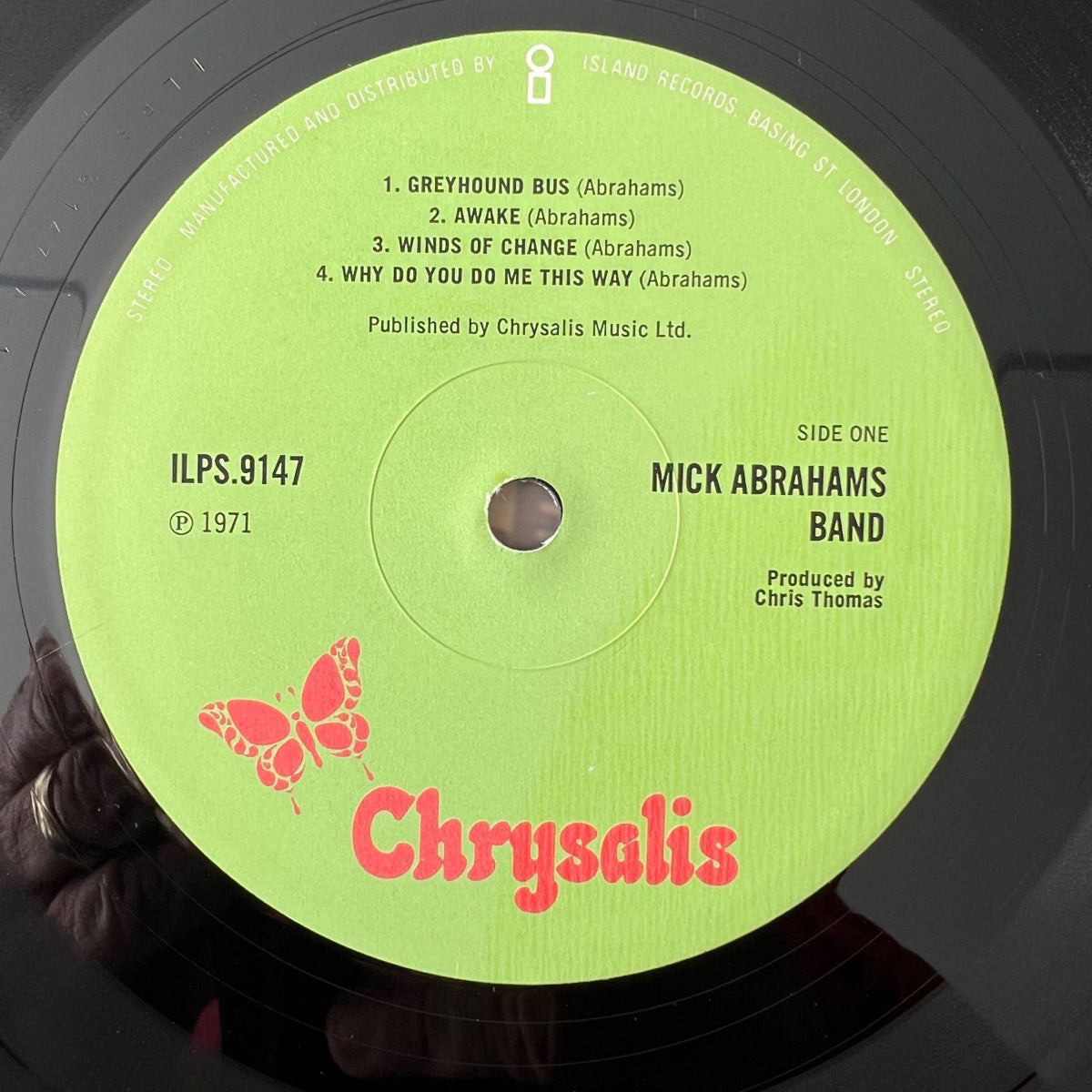Mick Abrahams - Same / 1. UK-Press. 1971 - (M-/M-)
