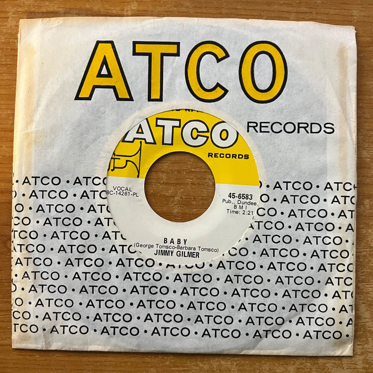 Jimmy Gilmer - Three Squares / 1. US-Press. 1968 - (VG++/VG+)