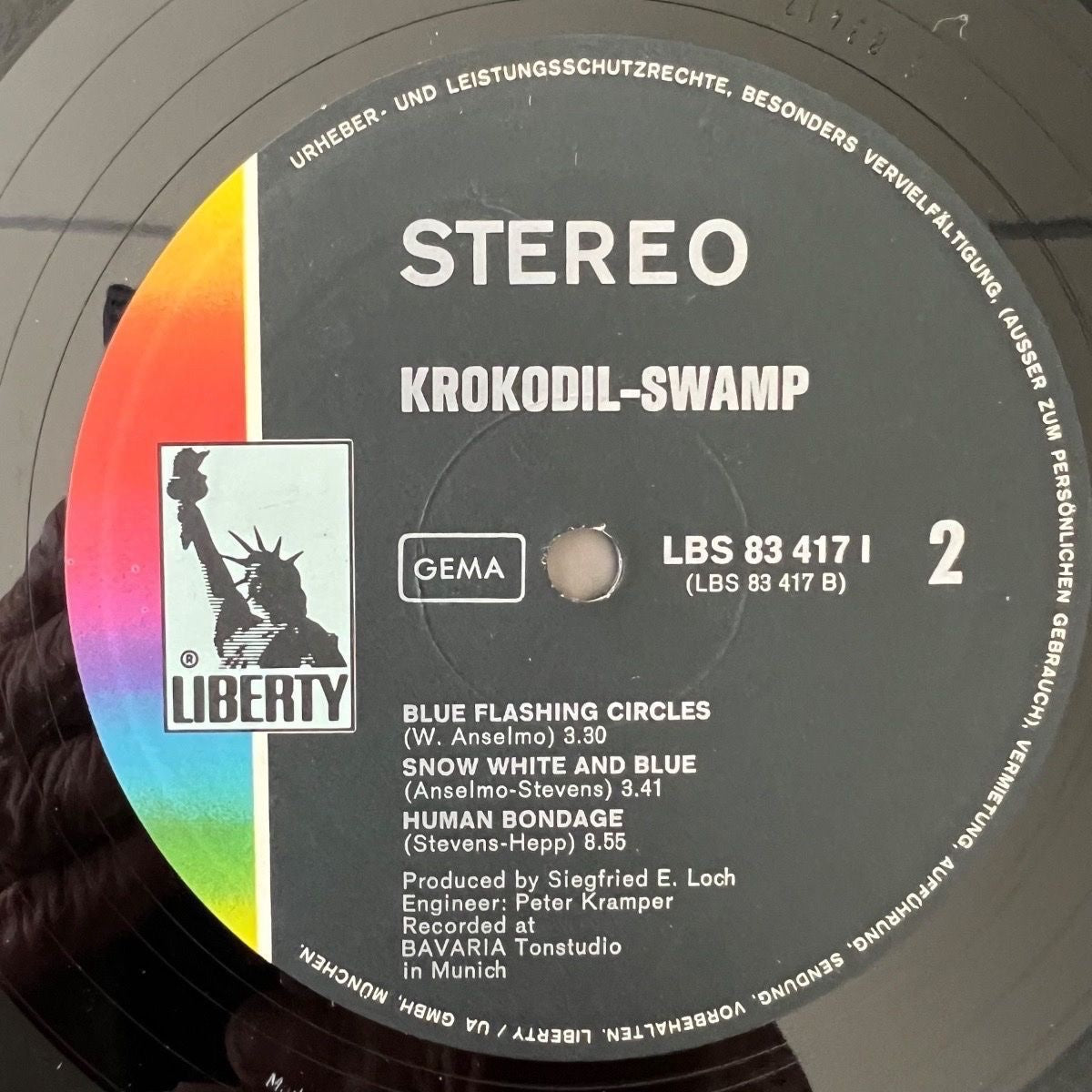 Krokodil - Swamp / 1. D-Press. 1970 - (M-/VG++)