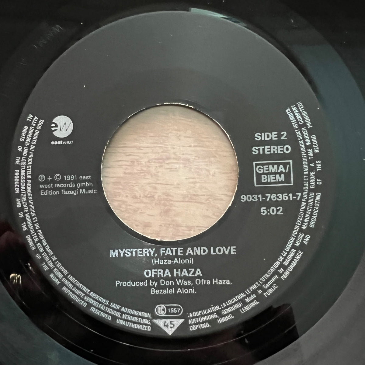 Ofra Haza - Daw Da Hiya / 1. EU-Press. 1992 - (M-/VG+)