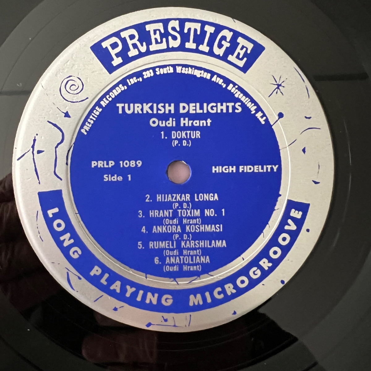 Oudi Hrant - Turkish Delights / 1st US Press. 1964 - (M-/VG+)