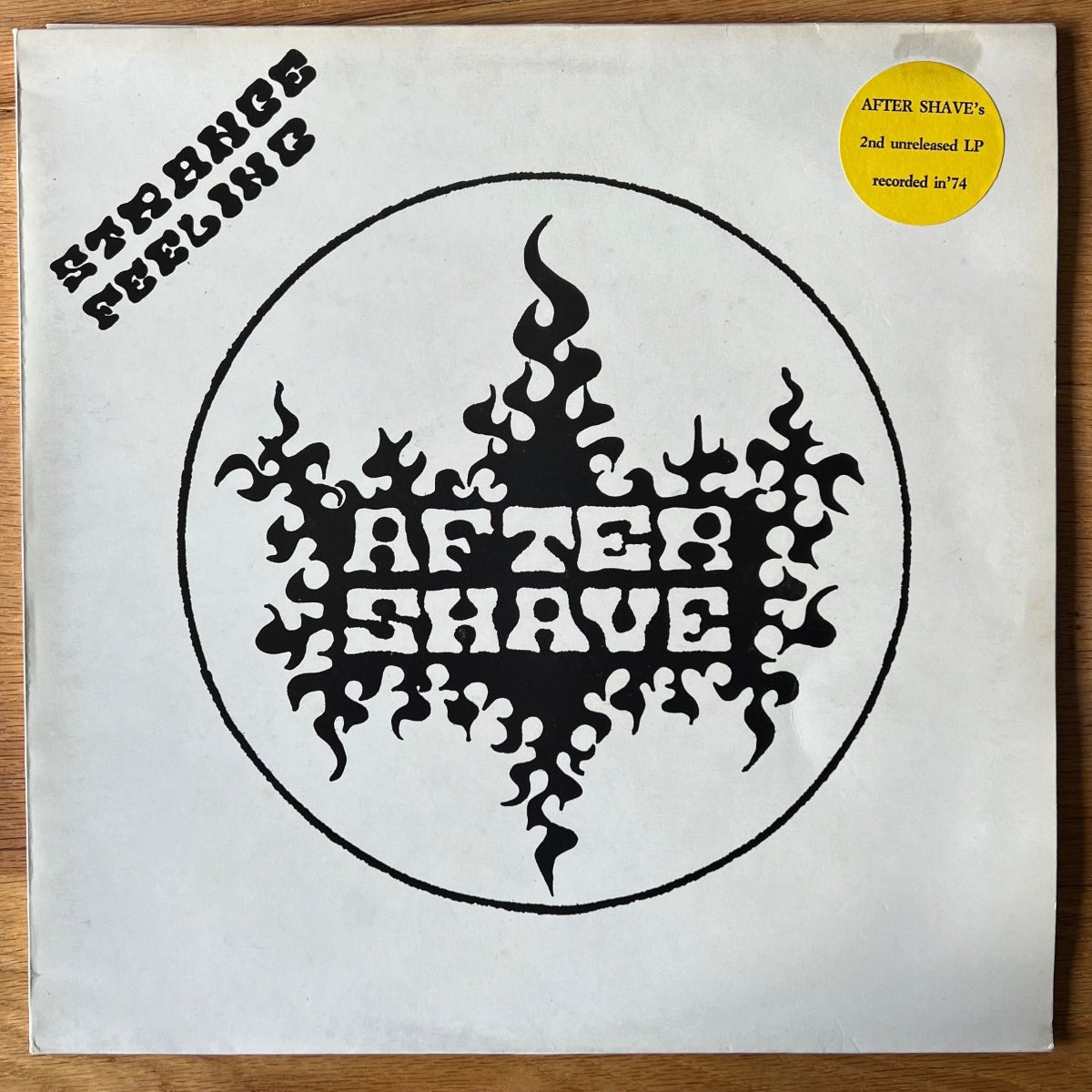 After Shave - Strange Feeling / 1. Italy-Press. 1989 - Limited Edition. - (M-/VG++)