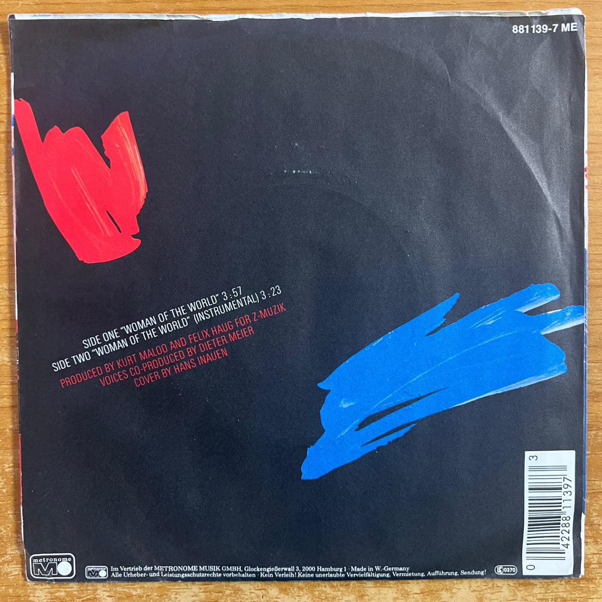 Double - Woman Of The World / 1. D-Press. 1984 - Swiss Pop - (VG+/VG+)