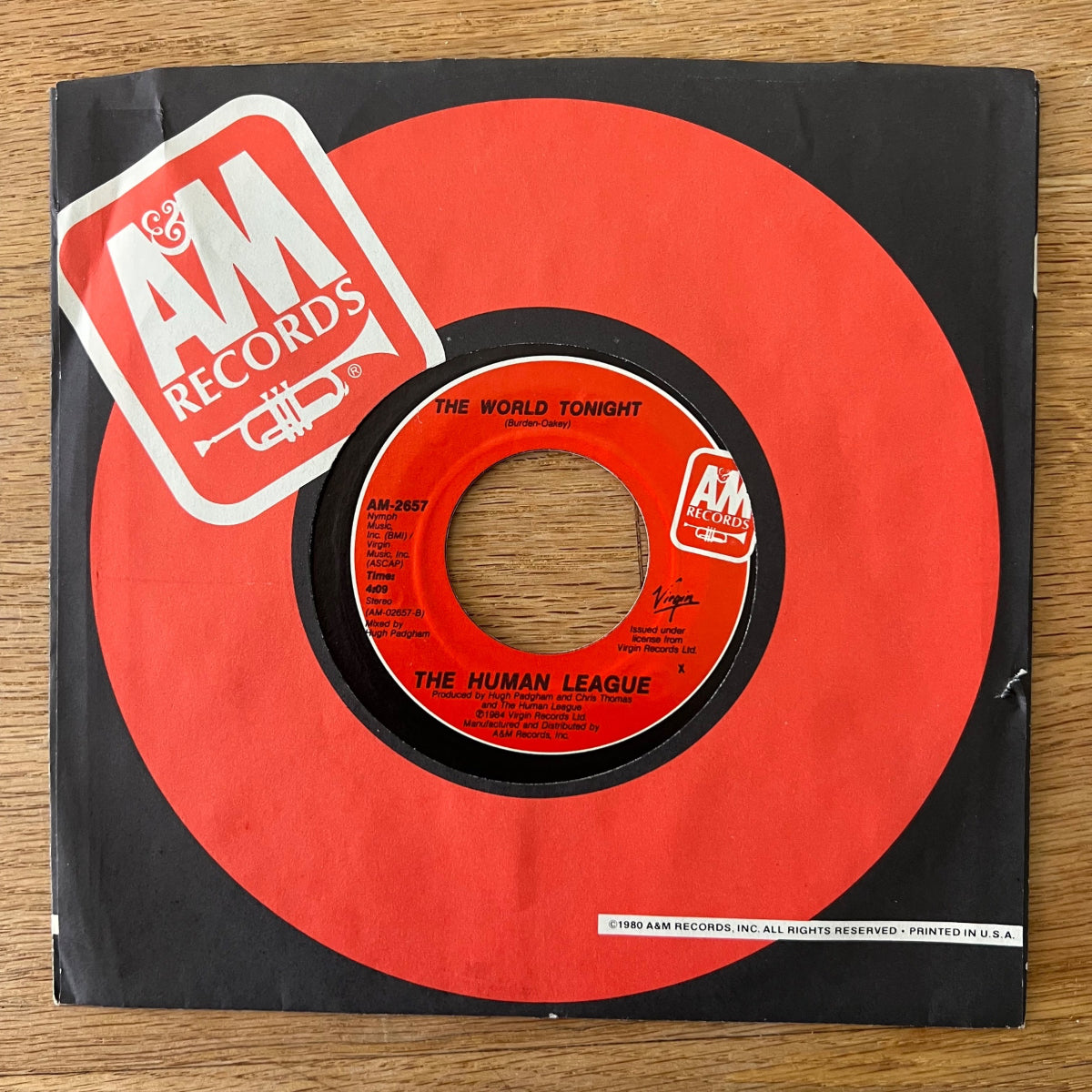 Human League - Louise / 1. US-Press. 1984 - (M-/M-)