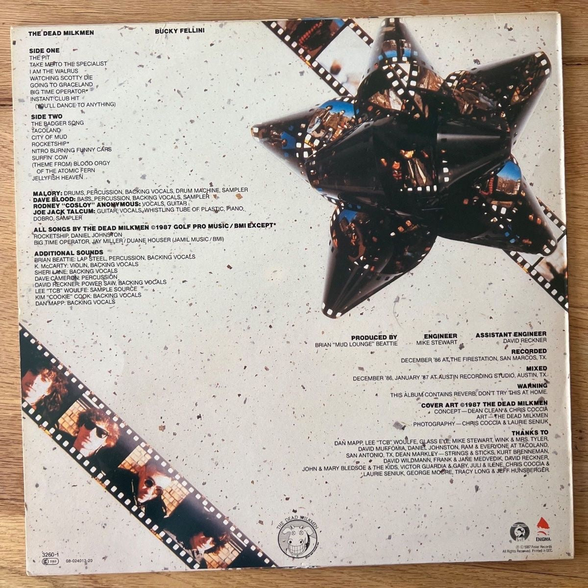 Dead Milkmen - Bucky Fellini / 1st NL Press. 1987 - (M-/M-)