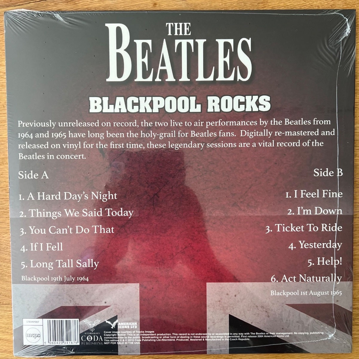 Beatles - Blackpool Rocks / 1. Cz-Press. 2016 - (Mint & Sealed)